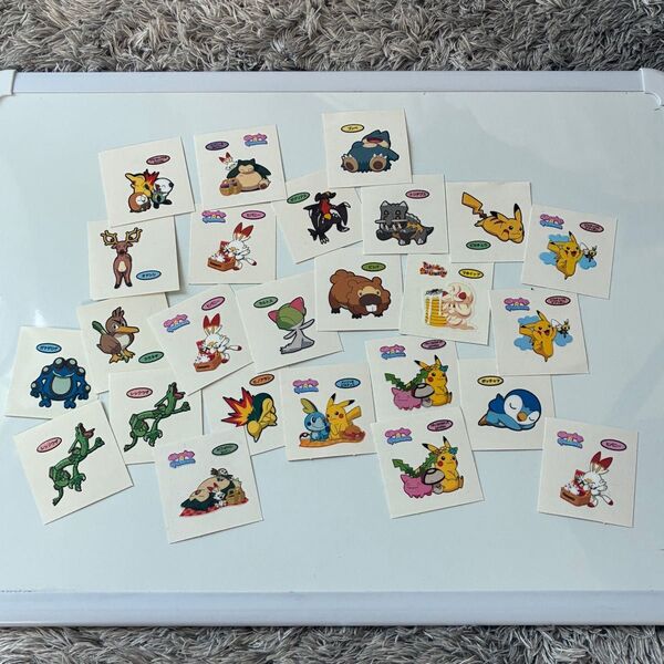 ポケモンパン シール 25枚 ポケモンシール