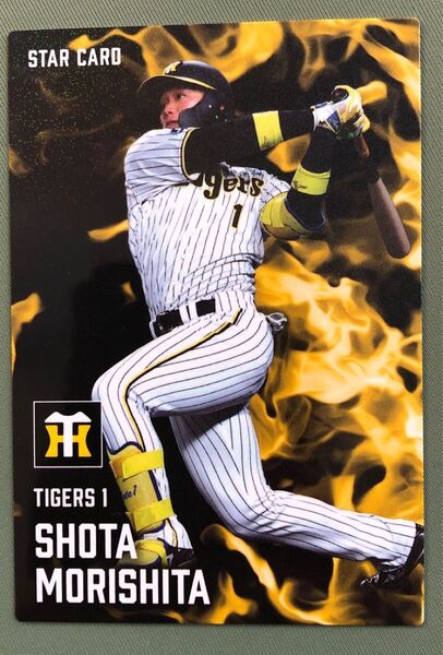 2025年カルビープロ野球チップス 第一弾 阪神タイガース 森下 翔太 スターカード