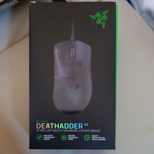 Razer DeathAdder V3 有線ゲーミングマウス RZ01-04640100-R3M1(ブラック)
