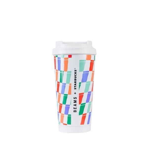海外限定 スターバックス BEAMS ステンレスタンブラー Togo ホワイト473ml