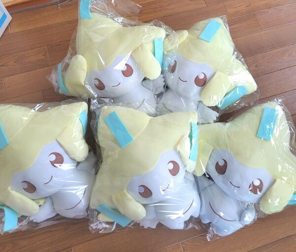 ★5個セット★ジラーチ ポケピース めちゃもふぐっとぬいぐるみ めちゃもふ