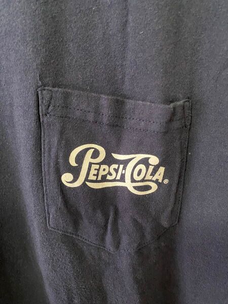 ペプシコーラ tシャツ メンズ US古着 アメカジ 胸ポケット ノベルティ