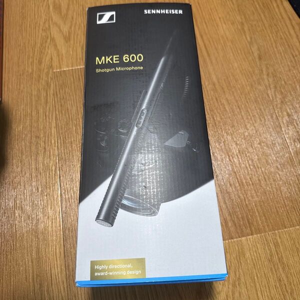 【新品未開封品】ゼンハイザー MKE600 ショットガンマイク
