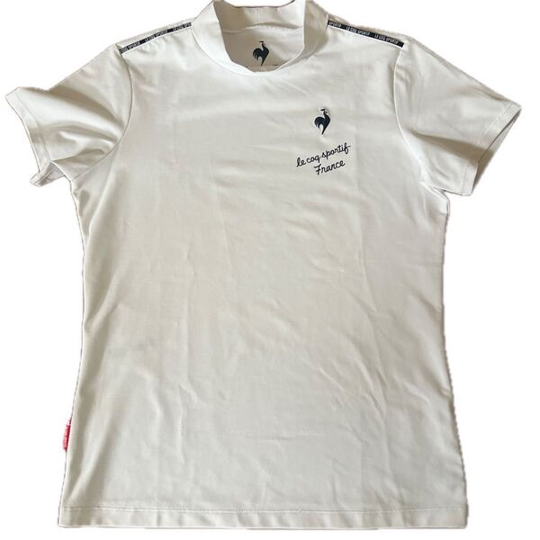 le coq sportif レディースゴルフ Tシャツ ホワイト サイズL