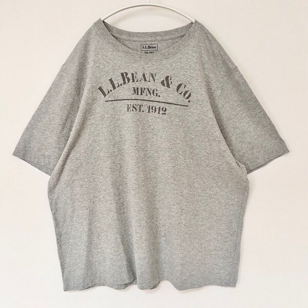 【XXL 】L.L.Bean コットンTシャツ グレー