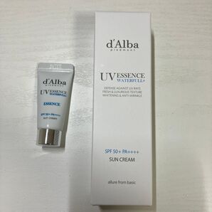 d'Alba UV ESSENCE WATERFULL+ 日焼け止めクリーム SPF50+ PA++++ 2個セット