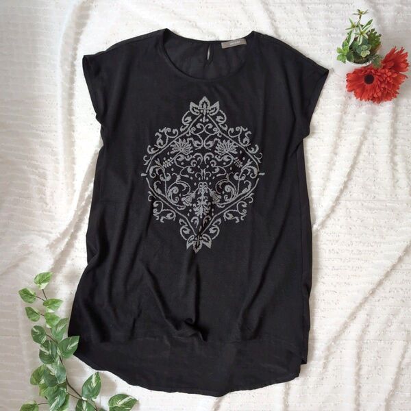SHOO LA RUE シューラルー 半袖 Tシャツ カットソー トップス フリーサイズ