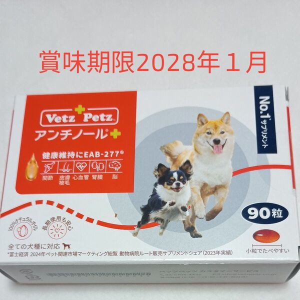 アンチノールプラス 犬用 サプリメント90粒