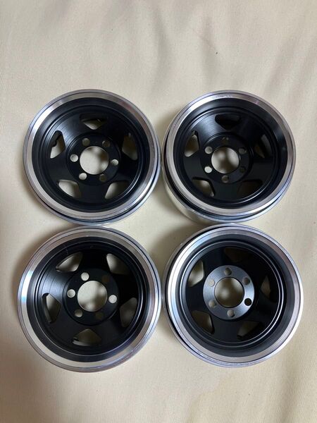 クローラ 金属 ホイール 1.9 ビードロック RC タミヤcc01 cc02 cr01