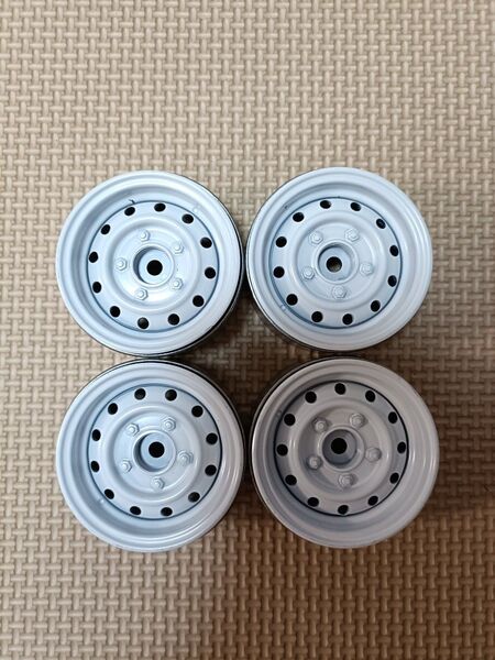 とても重い金属ホイール 4個セット 1.9 クローラ cc02 cr01 タミヤ 1/10