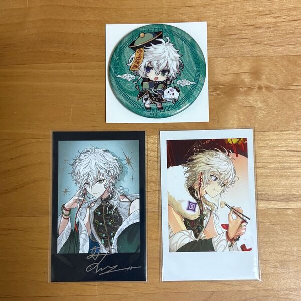 にじさんじDytica 2nd Anniversary 叢雲カゲツ 缶バッジ チェキ風カード