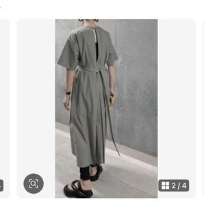 新品 LOHEN ローヘン バックデザインワンピース