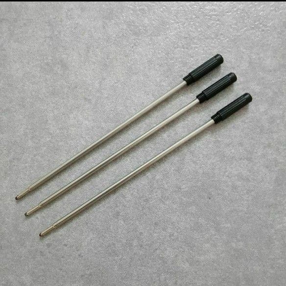 ティファニー ボールペン エルサペレッティ リフィル 黒 3本 中字 替え芯