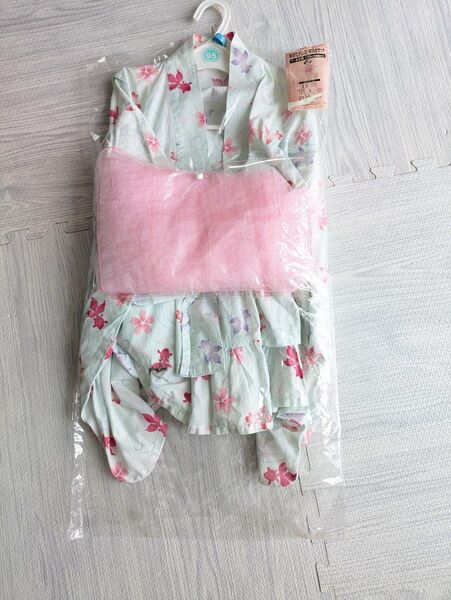 ゆかたドレス120 子ども甚平