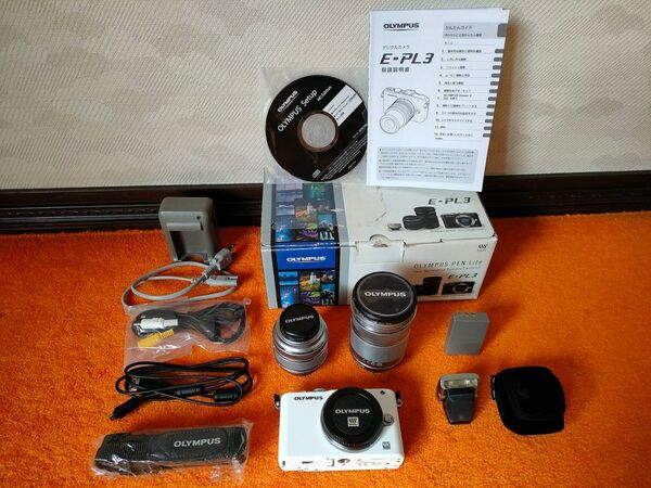 OLYMPUS PEN E-PL3 オリンパス ダブルズームキット