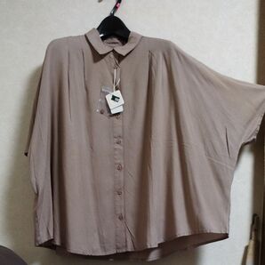 ドルマン ブラウス 半袖新品