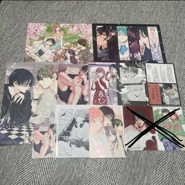 春の嵐とモンスター 花とゆめ 付録 複製原画 カレンダー アニメイトオンライン まとめ売り