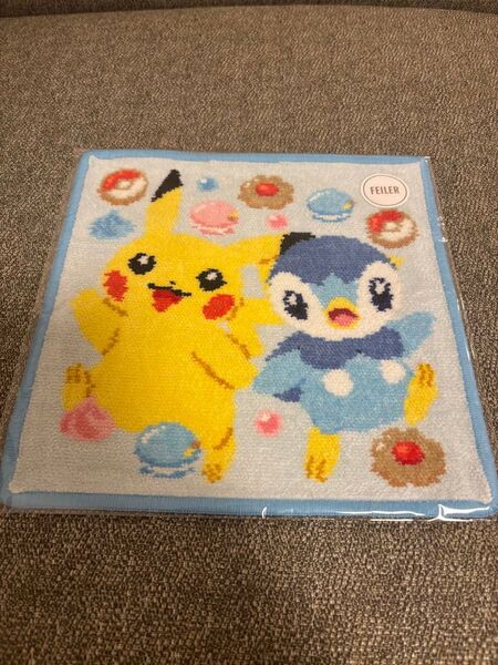 【新品 未開封】フェイラー ポケモン ピカチュウ ポッチャマ ハンカチ