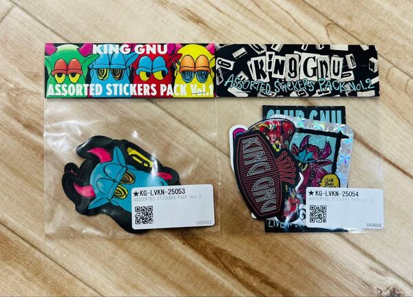 【新品未開封】King Gnu LIVEHOUSE TOUR ステッカー 2点