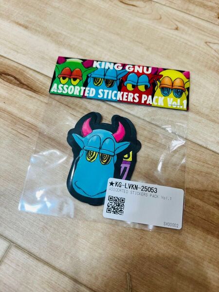 【新品未開封】King Gnu LIVEHOUSE TOUR ステッカー