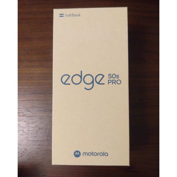 motorola edge 50s PRO バニラクリーム SoftBank版 未使用品