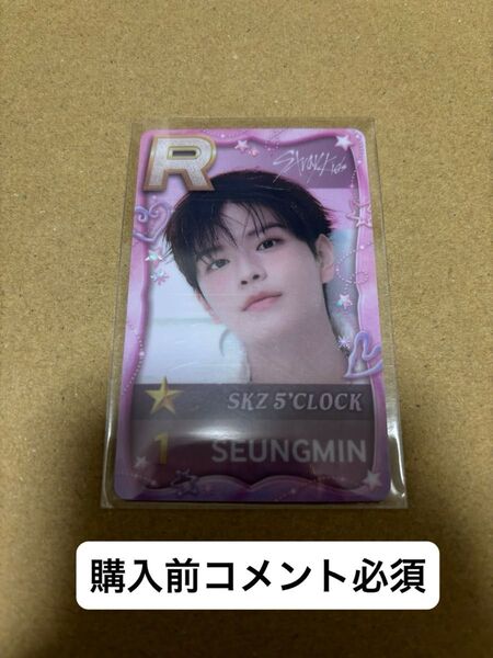 StrayKids スキズ リアルカード SSJYP シュスジェ スンミン 本国 ペンミ