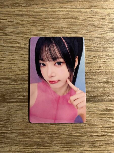 LE SSERAFIM EASY CRAZY HOT PHOTO CARD ウンチェ 55