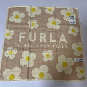 FURLA フルラ ハンカチ ガーゼハンカチ 三重ガーゼハンカチ 約34cm