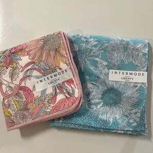 リバティ ハンカチ INTERMODE LIBERTY ハンカチ タオルハンカチ 2枚