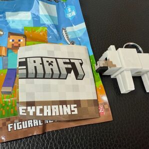 マインクラフト オオカミ フィギュアキーチェーン