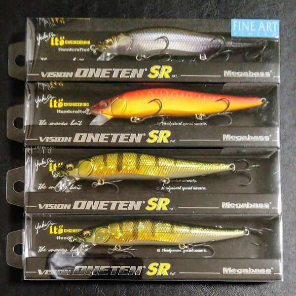 【メガバス】VISION ONETEN SR 4個セット ビジョンワンテンSR 新品未開封 Megabass ワンテン