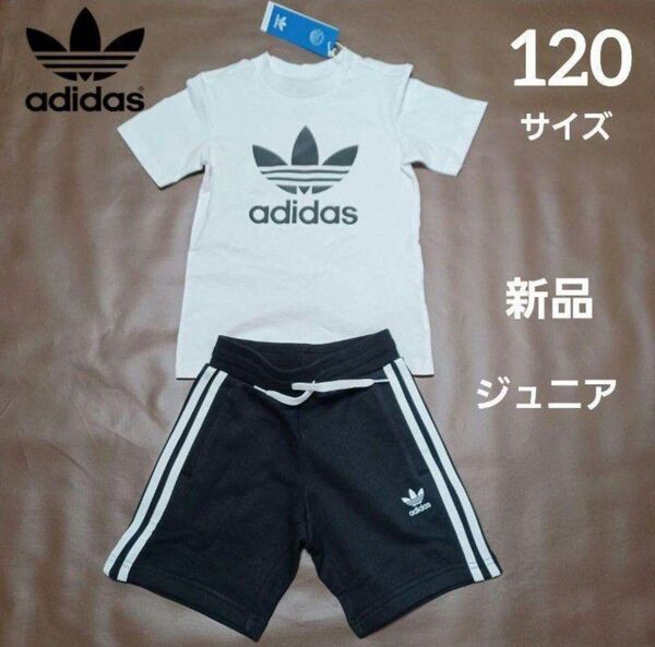 adidas アディカラー ショーツ & Tシャツ セットアップ 120サイズ