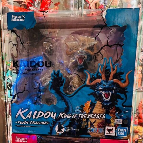 ONE PIECE フィギュアーツzero 双龍図カイドウ フィギュア 開封品