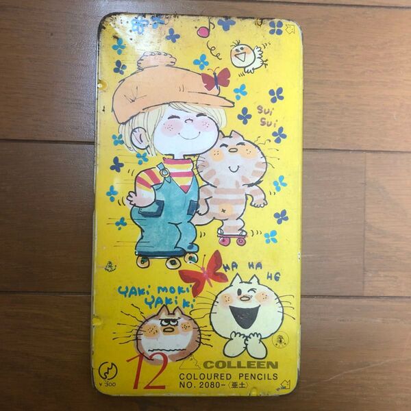水森亜土 亜土ちゃん 色鉛筆セット 昭和レトロ COLLEEN キャラクターグッズ