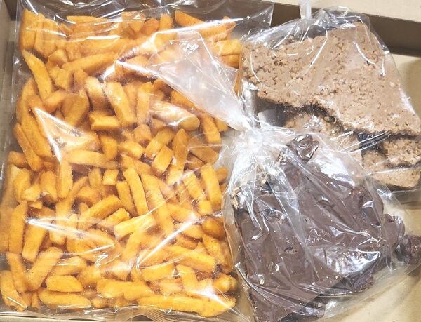 フライドポテト・チョコ2種