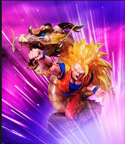 輸送箱未開封 フィギュアーツZERO 超激戦 スーパーサイヤ人3 孫悟空 龍拳爆発 Exclusive Edition 海外限定