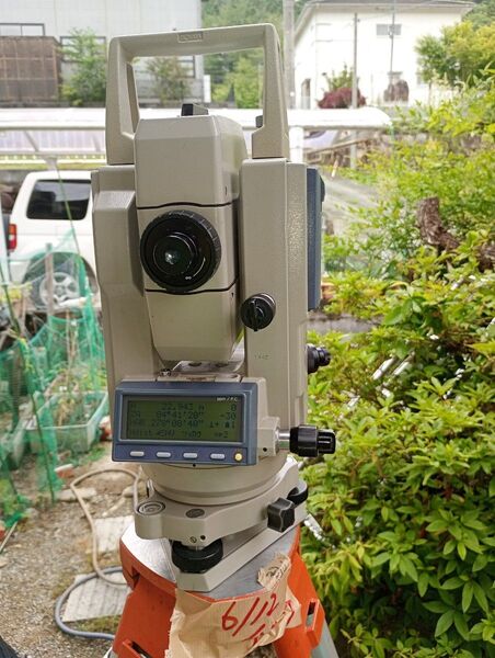 測量機器 トータルステーション ソキアSET5ASピンポールプリズム付き動作確認済2000円値下げしました