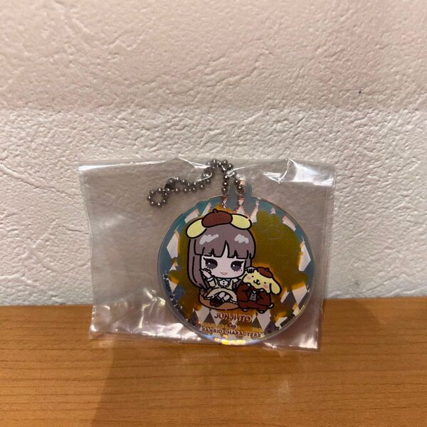 伊藤潤二×サンリオキャラクターズ アクリルチャーム デフォルメ富江×ポムポムプリン