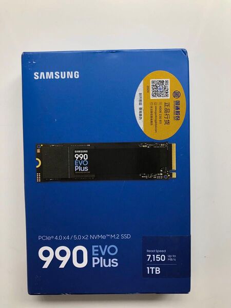 SAMSUNG 990 EVO Plus 1TB NVMe M.2 SSD 新品未開封