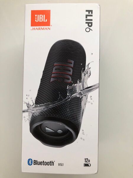 JBL Flip6 ポータブルBluetoothスピーカー ブラック 新品未開封
