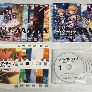 デート・ア・ライブ Ⅰ/Ⅱ/Ⅲ 1期.2期.3期 DVD全17巻 全巻セット