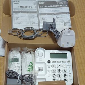 SHARP デジタルコードレス電話機 JD-G33 ホワイト 未使用