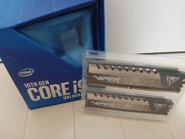 i9 10900k DDR4 16gb 8gb×2 CPU LGA1200 Intel