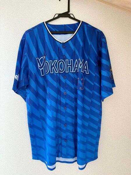 横浜DeNAベイスターズ 伊勢大夢 #13 ビジター ユニフォーム Lサイズ