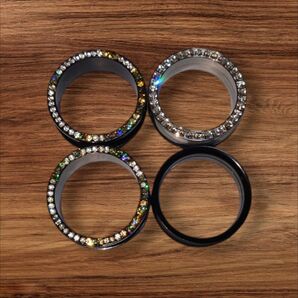 トンネル ダブルフレアピアス インターナル 26mm 4個セット ステンレス製