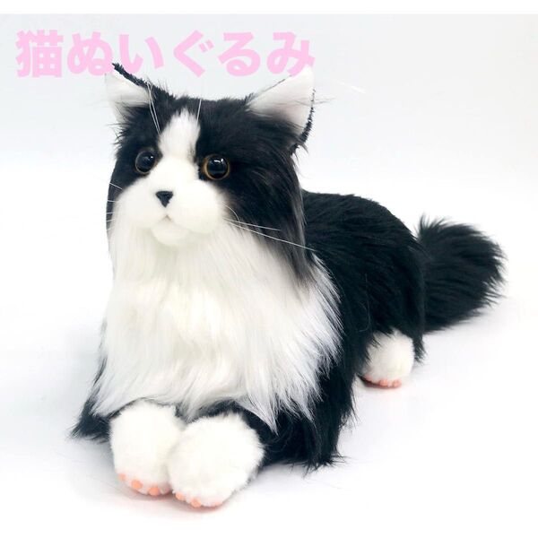 【新品】猫ぬいぐるみ Chongker 子供 キッズ ネコ リアル インテリア 猫 ぬいぐるみ 置物
