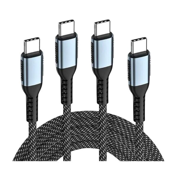【新品】USB Type C ケーブル 1m 高速データ転送 タイプc 急速充電 ブラック