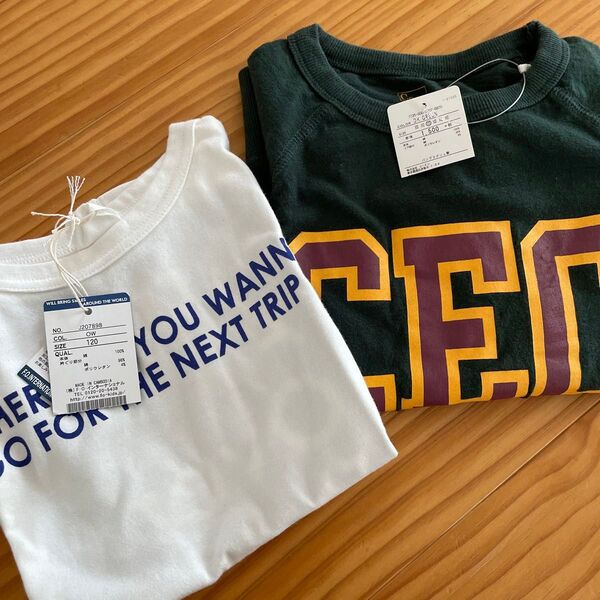 新品 半袖 Tシャツ f.oキッズ coen 120 2枚セット