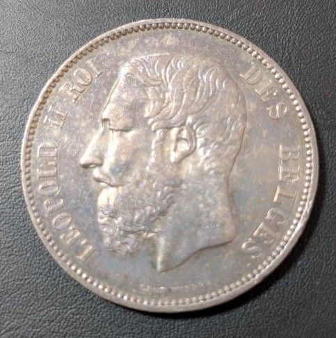 1874 5フラン 古銭 銀貨 硬貨 貨幣