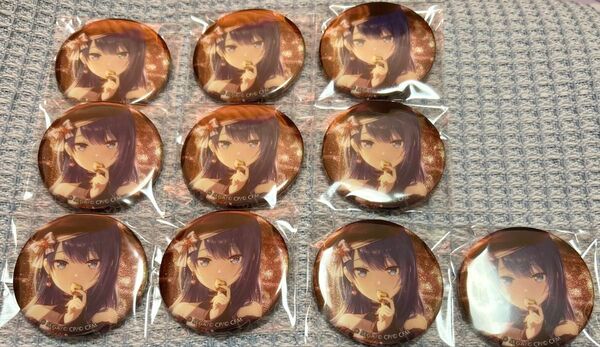 プロセカ グリッター缶バッジ 40B 遥 桐谷遥 缶バ グリ缶 イベントイラストコレクション